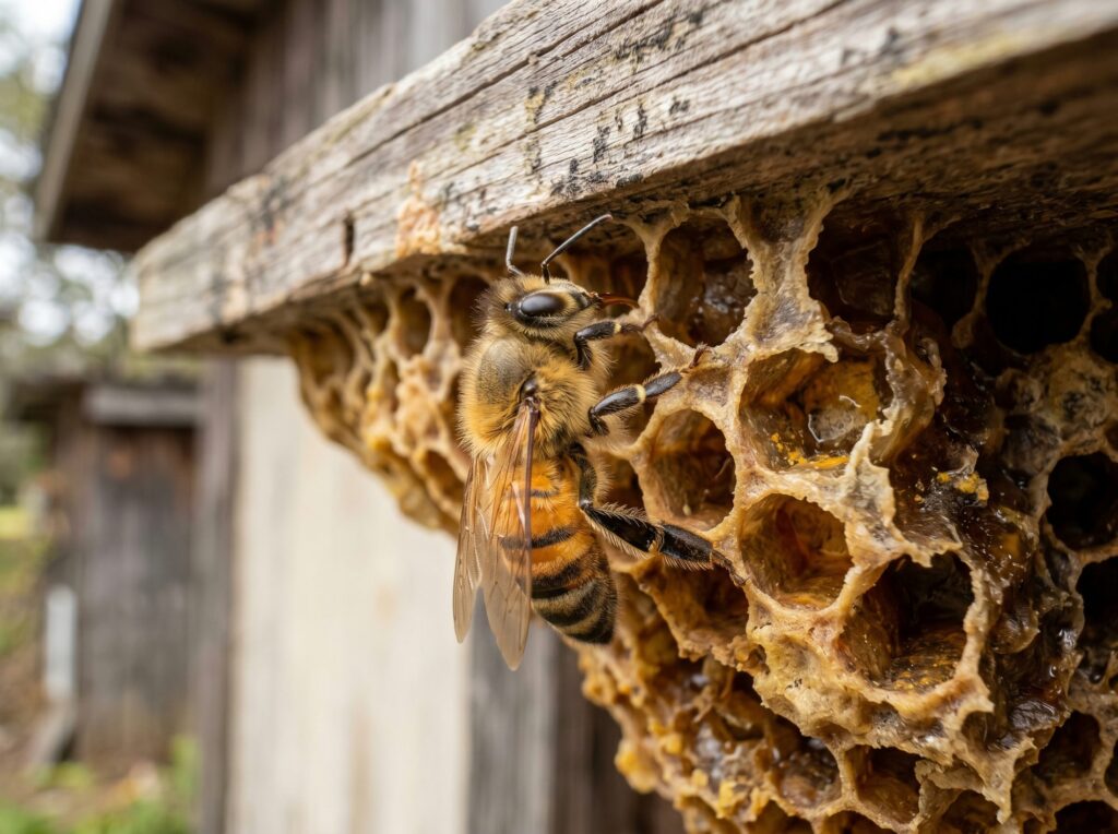 Africanized Honey Bee identification photo — Angel Home & Commercial Services pest library