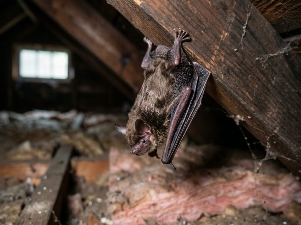 Bat identification photo — Angel Home & Commercial Services pest library
