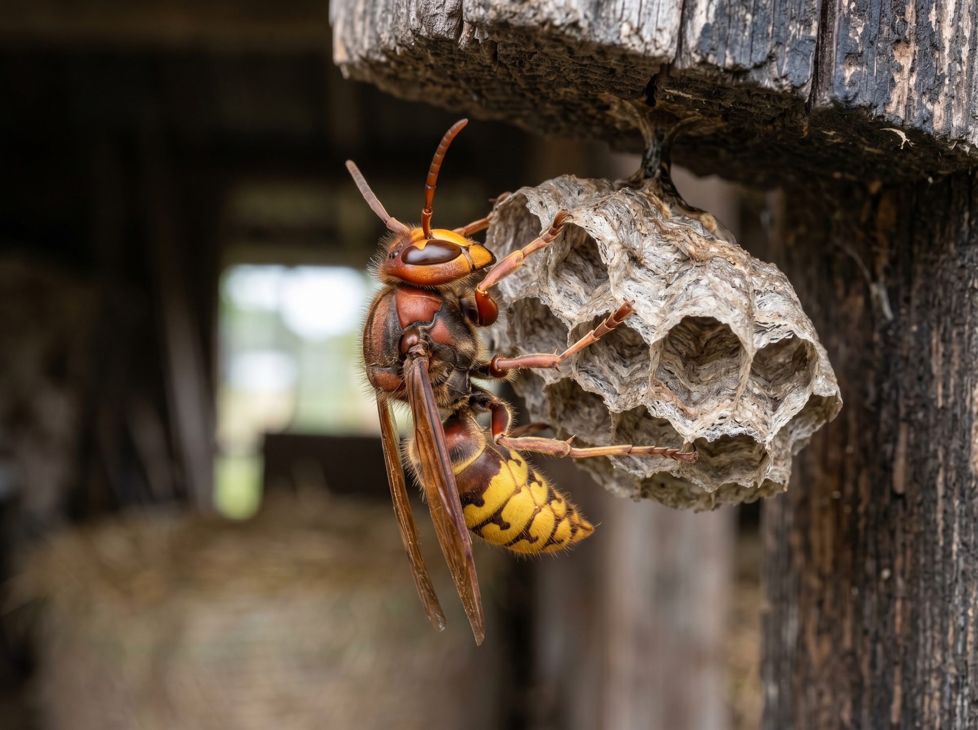 Hornet identification photo — Angel Home & Commercial Services pest library