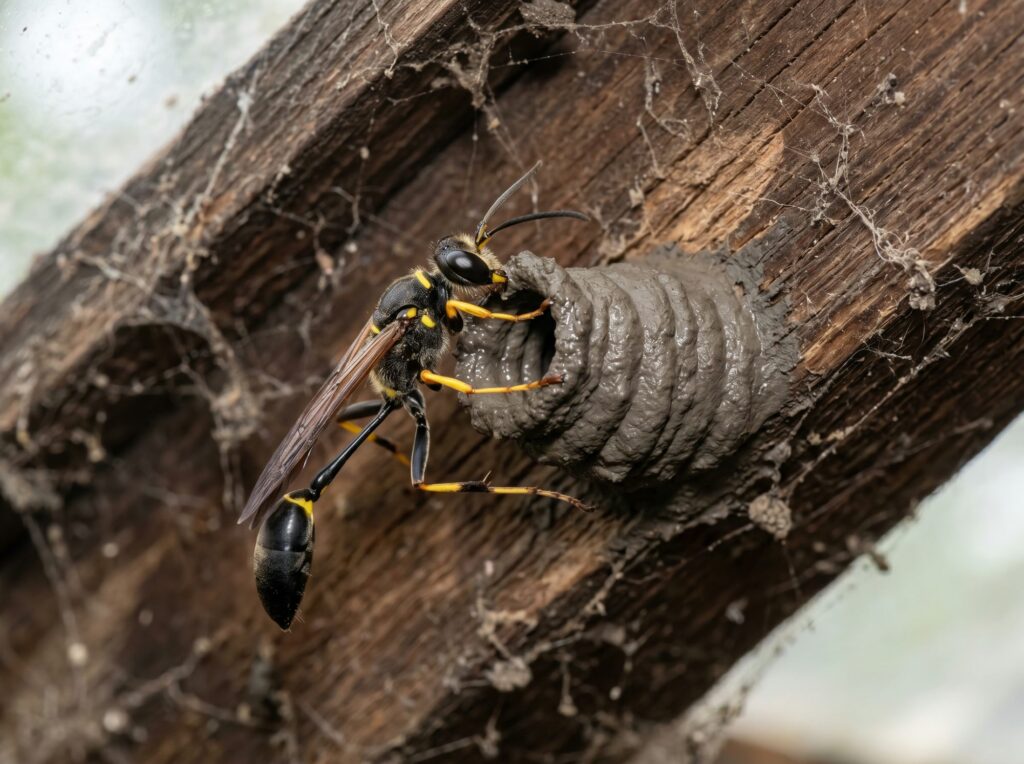 Mud Dauber identification photo — Angel Home & Commercial Services pest library