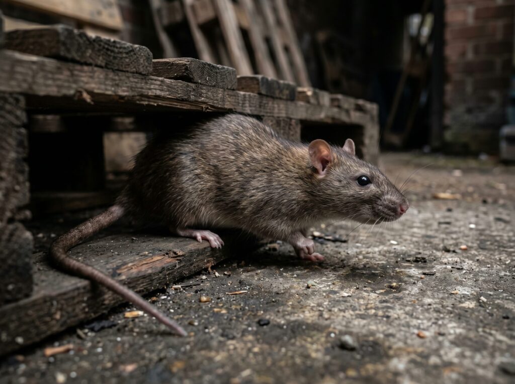 Rat identification photo — Angel Home & Commercial Services pest library