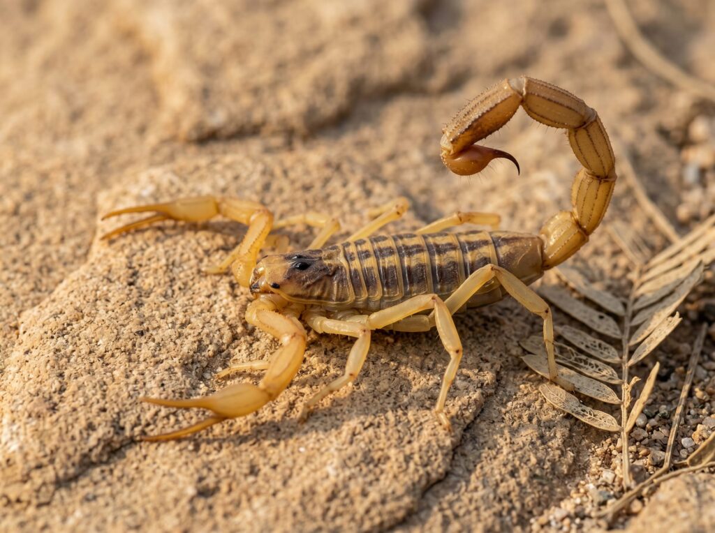 Scorpion identification photo — Angel Home & Commercial Services pest library