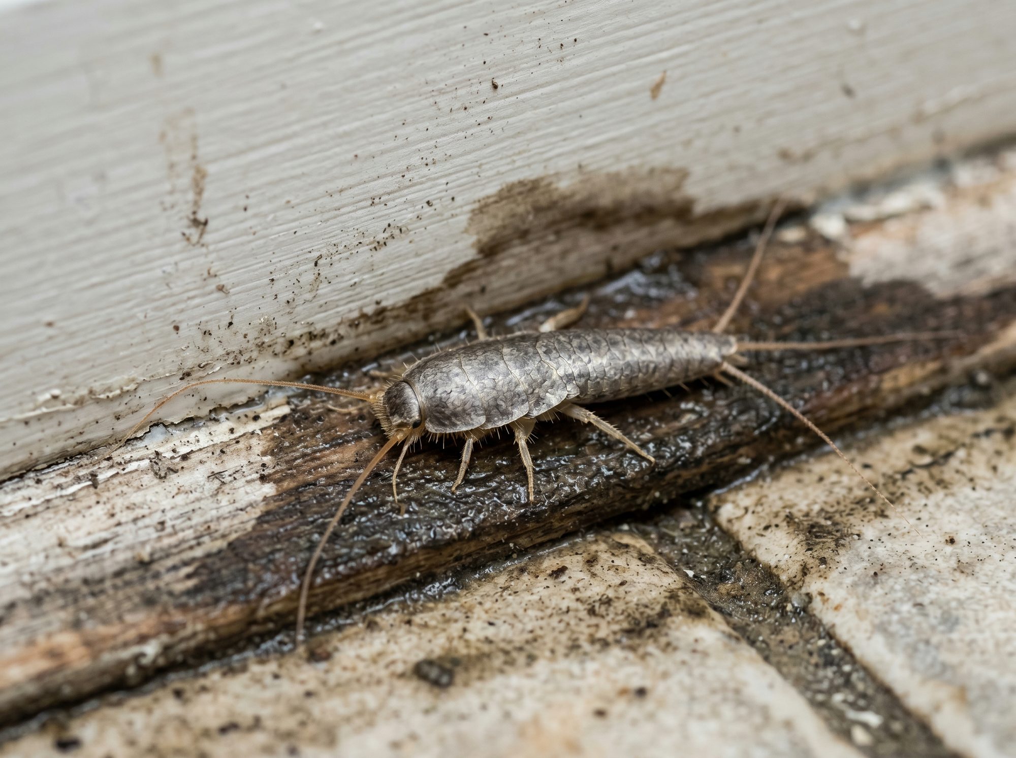 Silverfish identification photo — Angel Home & Commercial Services pest library