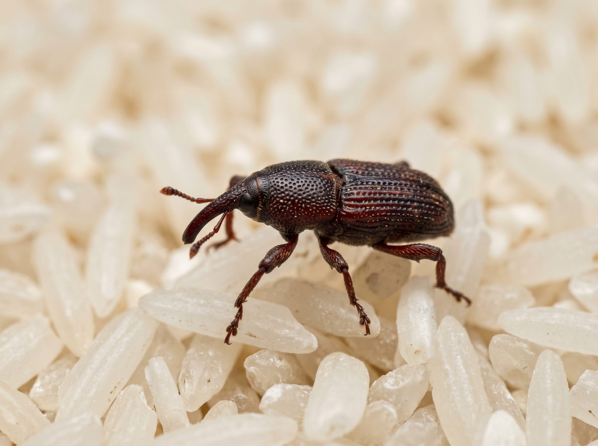 Weevil identification photo — Angel Home & Commercial Services pest library